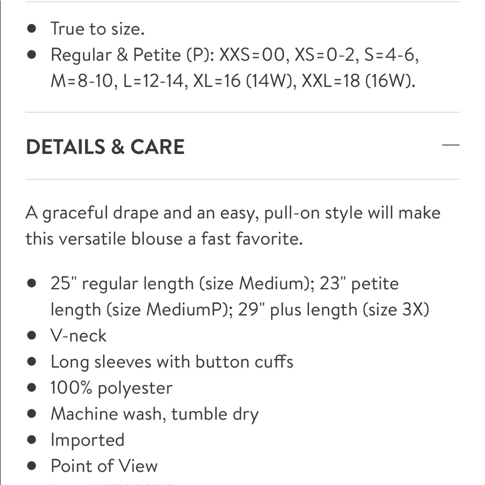 Halogen V-Neck Top - image 2